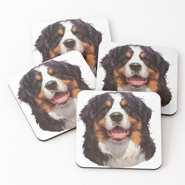 Item preview, Bernese Mountain Dog Portrait designed and sold by SMARTKIT  DESIGNAGENCY.