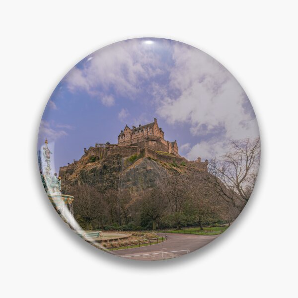Item preview, Edinburgh Castle from Princes Street Gardens designed and sold by RJW Images.