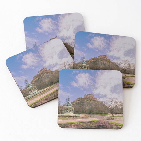 Item preview, Edinburgh Castle from Princes Street Gardens designed and sold by RJW Images.