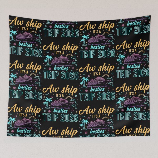 Item preview, Aw Ship Its A Besties Trip 2026 Summer Vacation Matching Together designed and sold by jakaun.