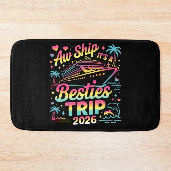 Item preview, Aw Ship It's A Besties Trip Funny Cruise Squad Vacation Trip 2026 designed and sold by jakaun.