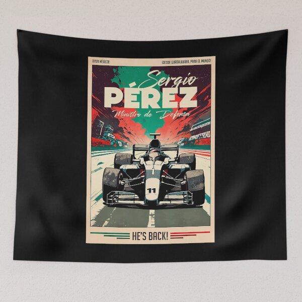 Item preview, Checo Perez Mexico Motorsport  designed and sold by NOAGIBBS.