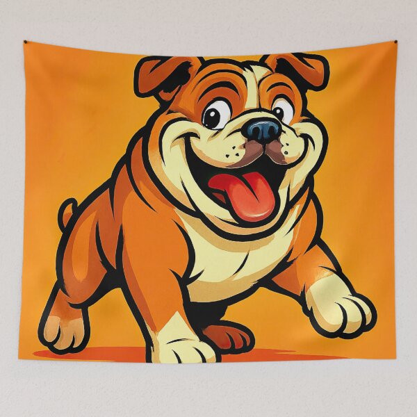 Item preview, Bulldog | Comics stylCartoone -  designed and sold by ComicsFactory.