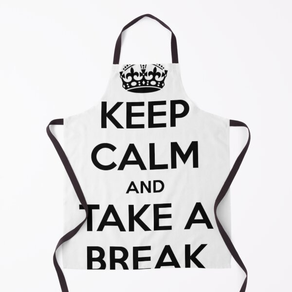 Item preview,  Keep Calm and Take a Break – Minimal Motivational Quote designed and sold by Alexamarin.