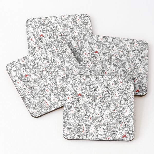 Item preview, Vintage Warrior Chickens Engraving iphone case designed and sold by Imaginarium of Chaos falcon88 .