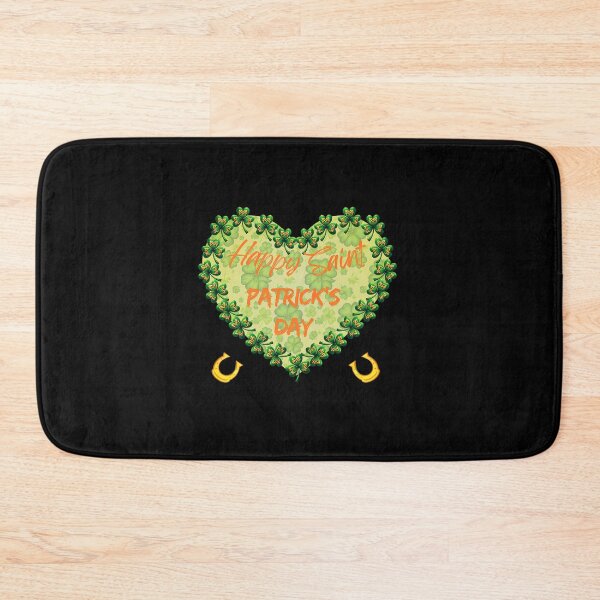 Item preview, St Patrick’s Lucky Heart Clover Pattern designed and sold by ofkokmoefu62.