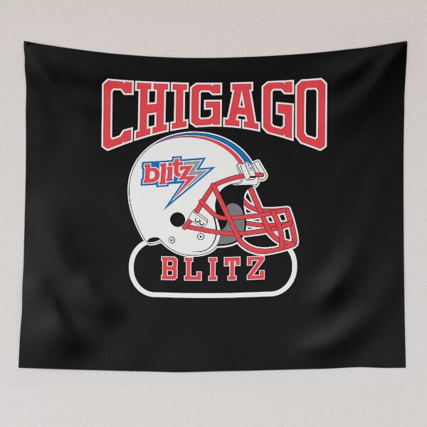 Item preview, Chicago Blitz Helmet designed and sold by NOAGIBBS.
