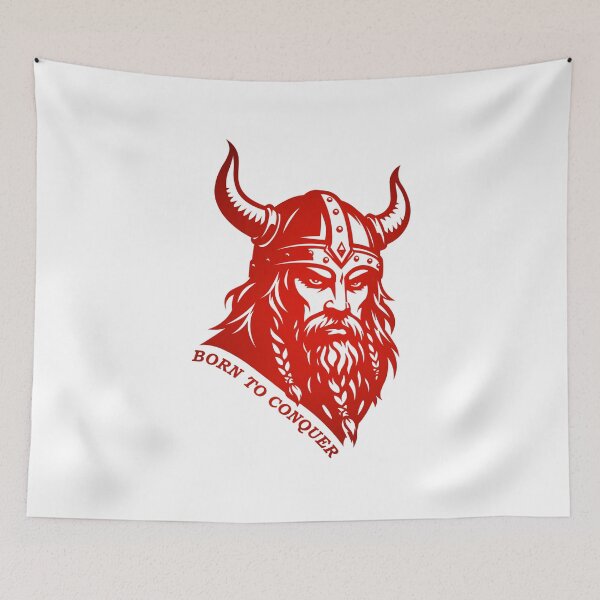 Item preview, Born To Conquer – Viking Warrior Norse Art Design designed and sold by KarimFisal.