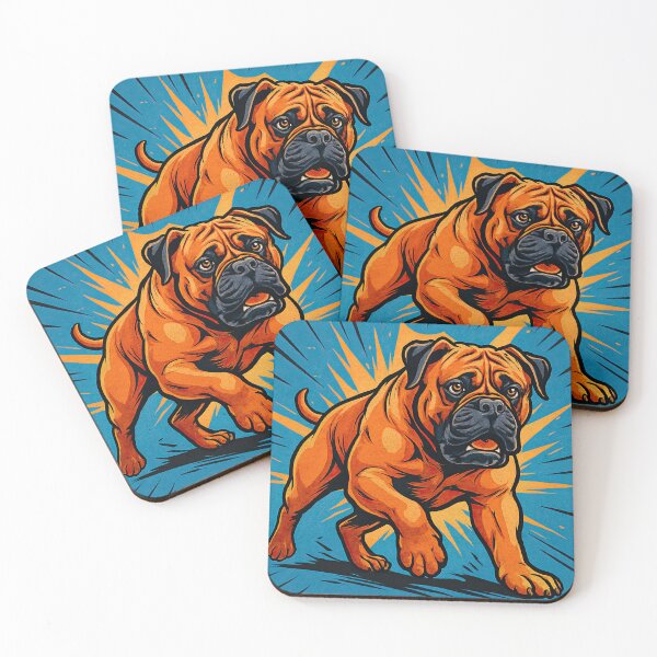Item preview, Bullmastiff | Comics stylCartoone -  designed and sold by ComicsFactory.