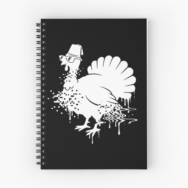 Item preview, Turkey Glitch Silhouette Friends (White) designed and sold by Screen Lore.