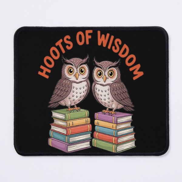 Item preview, Guided By Hoots Of Wisdom Embrace The Owls Call Bookish Insight designed and sold by HaiharryCartoon.