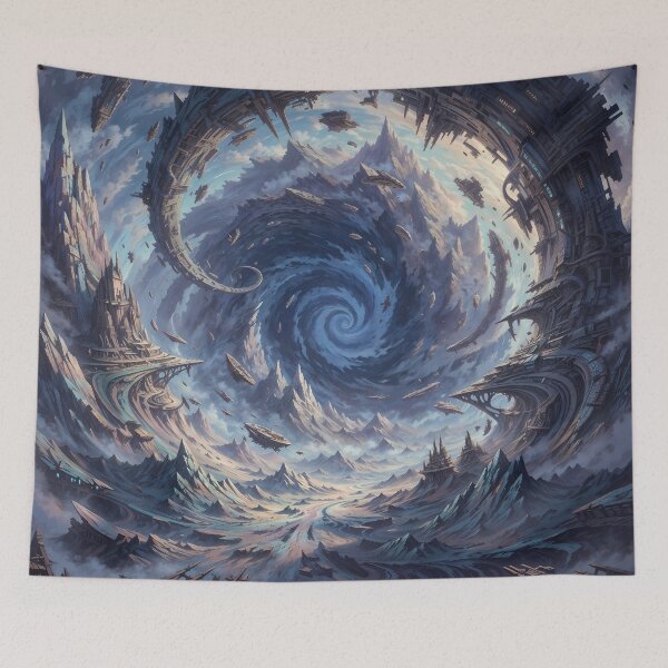 Item preview, The Spiral Expanse — Infinite Sci-Fi World Beyond Gravity designed and sold by KYOFRAME.