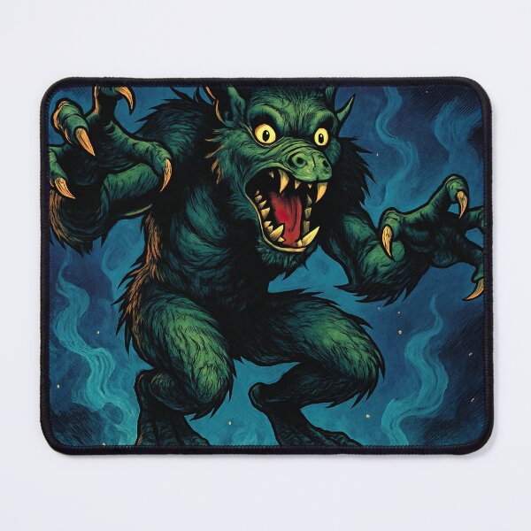 Item preview, Bunyip, fantastic creature | Comics stylCartoone - designed and sold by ComicsFactory.
