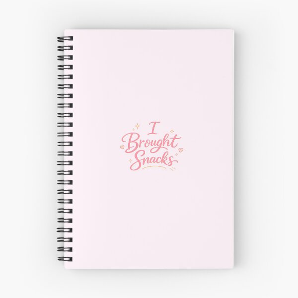 Item preview, I Brought Snacks – Girly Aesthetic Quote | Cute Gluten Free Preparedness Design designed and sold by My Gluten Free Life UK.