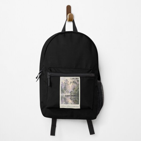 Item preview, Lake Daylesford Boathouse - Spa Country Mist Painting designed and sold by Digital Dreams Arts.