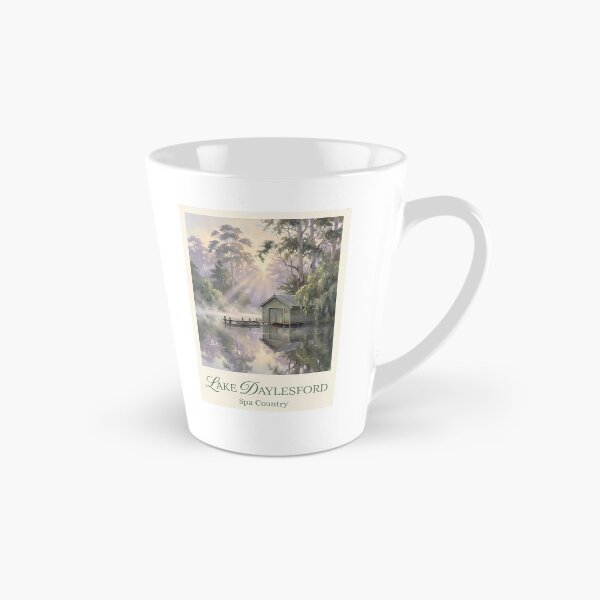Item preview, Lake Daylesford Boathouse - Spa Country Mist Painting designed and sold by Digital Dreams Arts.