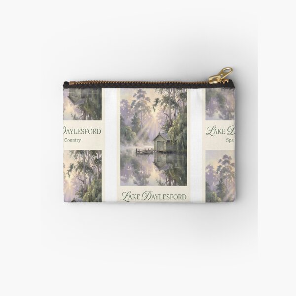 Item preview, Lake Daylesford Boathouse - Spa Country Mist Painting designed and sold by Digital Dreams Arts.