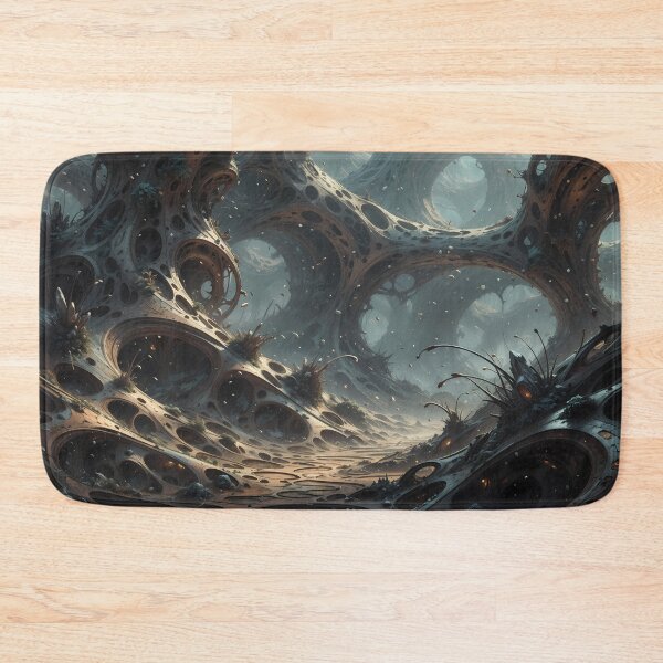 Item preview, The Hollow Biome — Organic Sci-Fi Cavern of Living Geometry designed and sold by KYOFRAME.