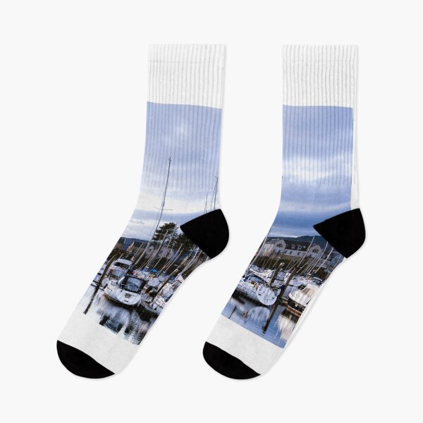 Item preview, Inverkip Marina Approaching Dusk designed and sold by RJW Images.