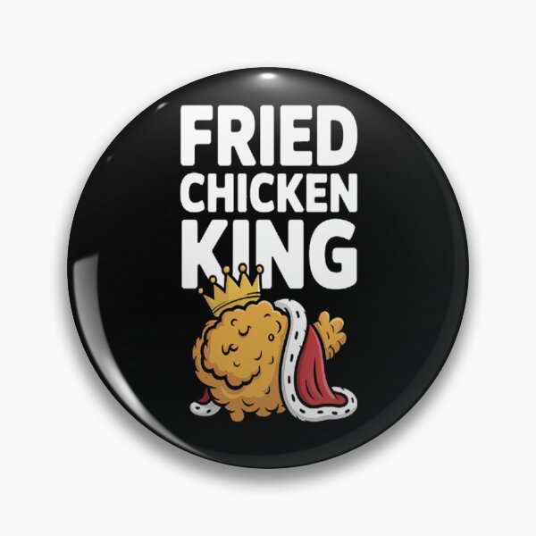 Item preview, Fried Chicken King Junk Fast Food Fried Chicken Lover designed and sold by CottonCandyPrin.