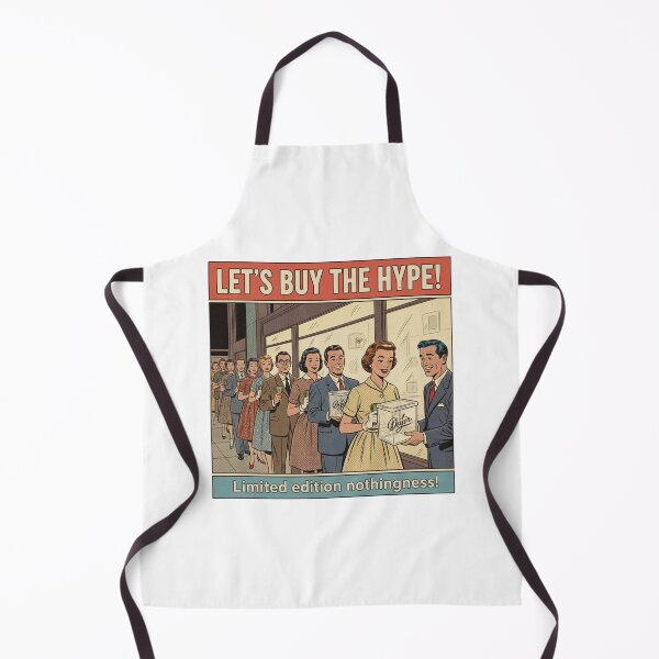 Item preview, Let's Buy The Hype - Limited Edition Nothingness Satire designed and sold by Vantage Print Co..