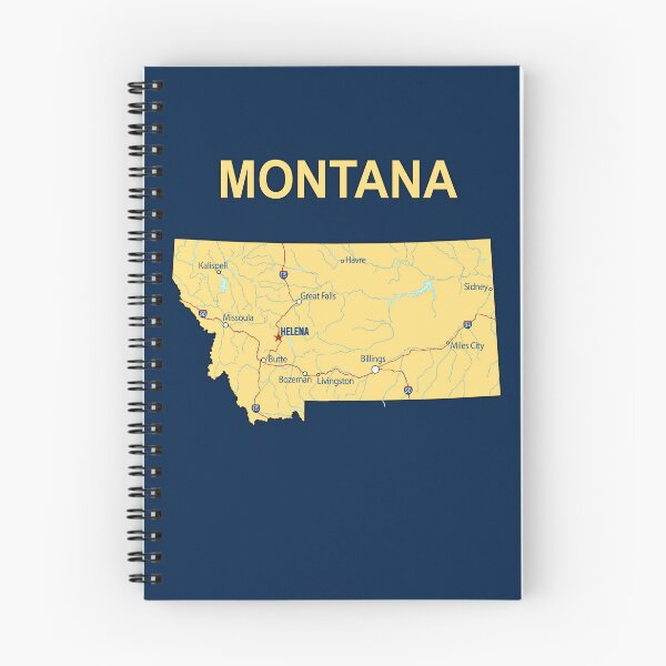 Item preview, Montana State Map - Classic Vintage Travel Style designed and sold by mashmosh.