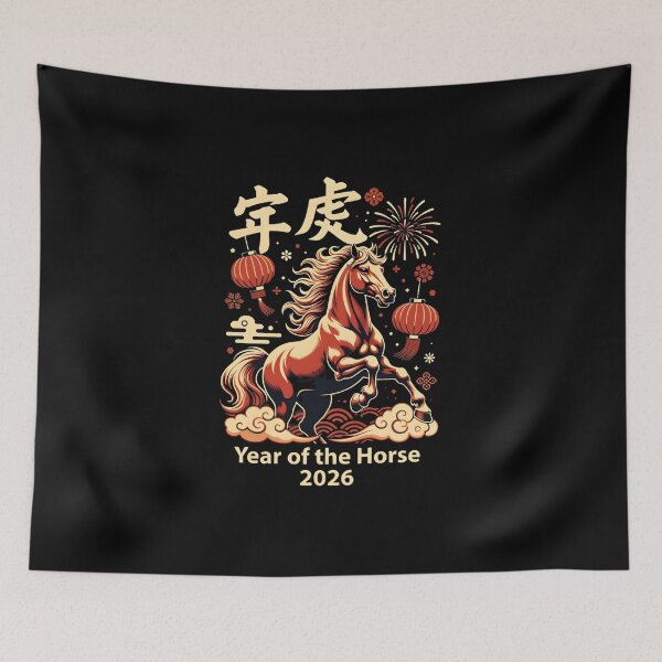 Item preview, Lunar New Year 2026 Horse Aesthetic designed and sold by GrumpySableye.