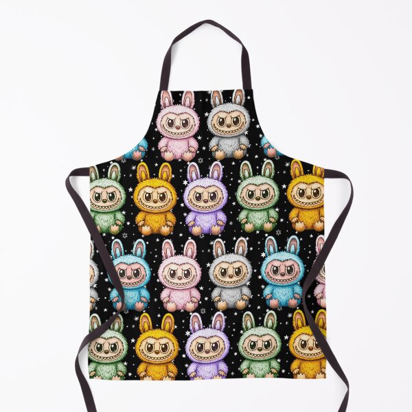 Item preview, Labubu Cute Monster Seamless Pattern designed and sold by Kubala Designs.