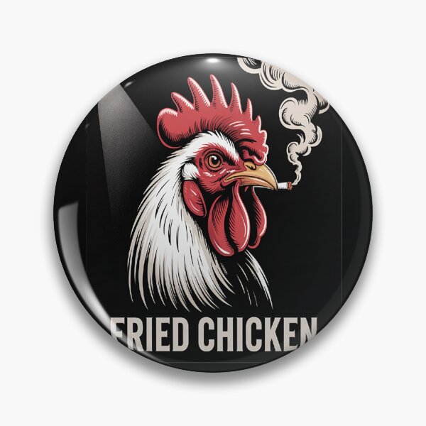 Item preview, Fried Chicken Smoking Marijuana designed and sold by CottonCandyPrin.