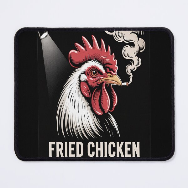Item preview, Fried Chicken Smoking Marijuana designed and sold by CottonCandyPrin.