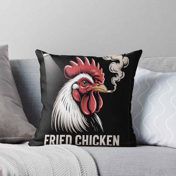 Item preview, Fried Chicken Smoking Marijuana designed and sold by CottonCandyPrin.