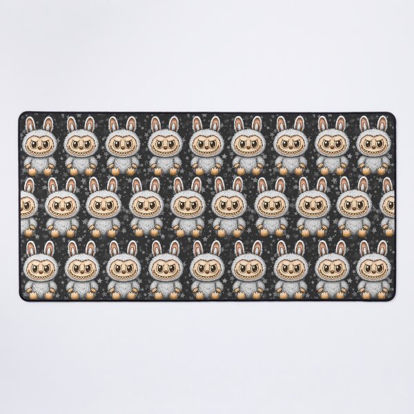Item preview, Labubu Cute Monster Seamless Pattern designed and sold by Kubala Designs.