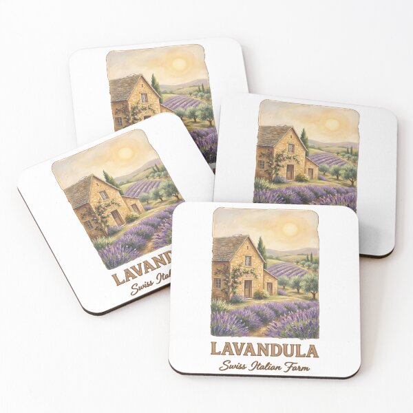 Item preview, Lavandula Swiss Italian Farm Daylesford - Lavender Cottage Art designed and sold by Digital Dreams Arts.