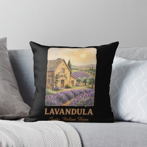 Item preview, Lavandula Swiss Italian Farm Daylesford - Lavender Cottage Art designed and sold by Digital Dreams Arts.