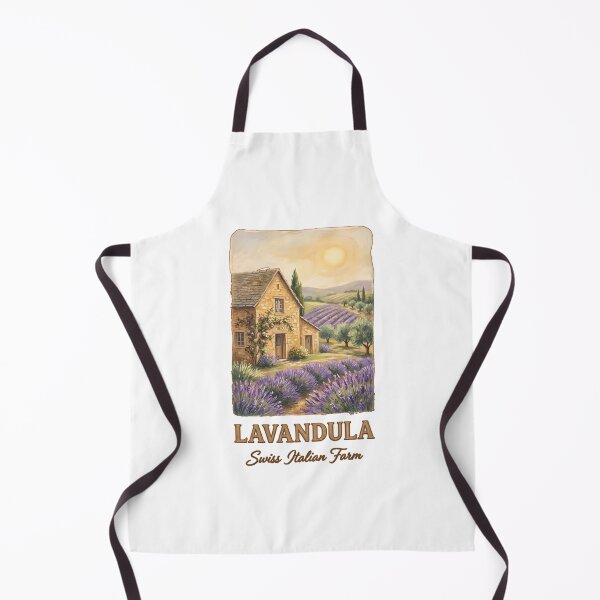 Item preview, Lavandula Swiss Italian Farm Daylesford - Lavender Cottage Art designed and sold by Digital Dreams Arts.