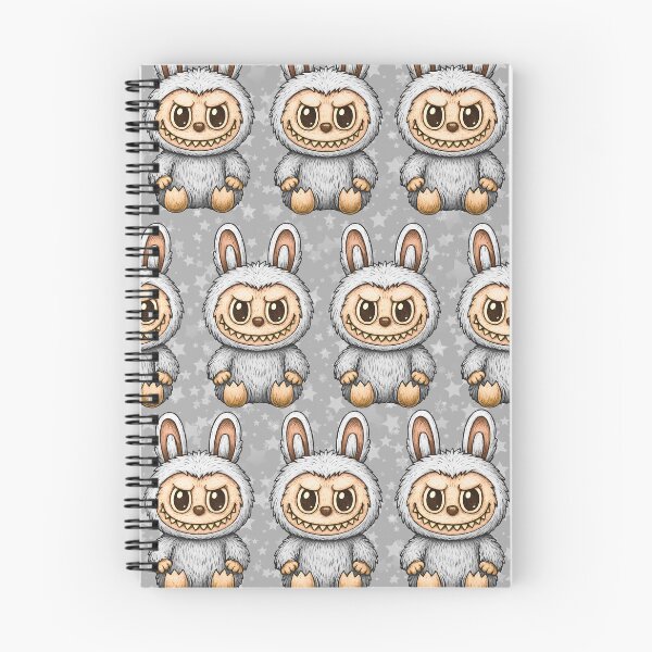 Item preview, Labubu Cute Monster Seamless Pattern designed and sold by Kubala Designs.