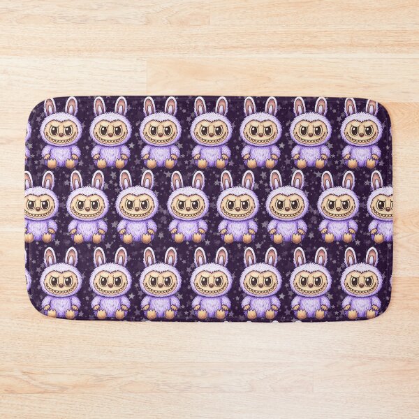 Item preview, Labubu Cute Monster Seamless Pattern designed and sold by Kubala Designs.