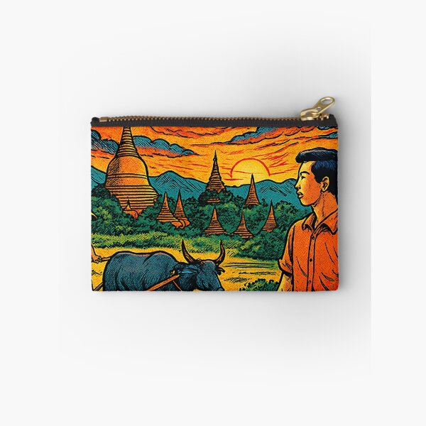 Item preview, Burma landscape  | Comics stylCartoone -  designed and sold by ComicsFactory.