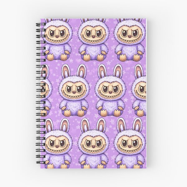 Item preview, Labubu Cute Monster Seamless Pattern designed and sold by Kubala Designs.