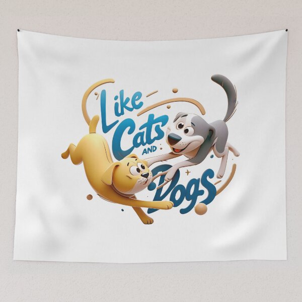 Item preview,  Like Cats and Dogs designed and sold by Like-Cats-Dogs.