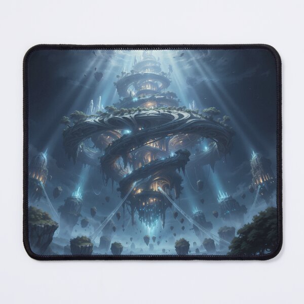 Item preview, The Ascendant Spire — A Floating World Built of Light and Silence designed and sold by KYOFRAME.