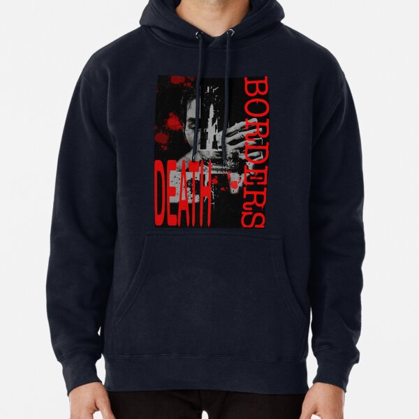 DEATH BORDERS — State Violence Collage by iServalan  Pullover Hoodie