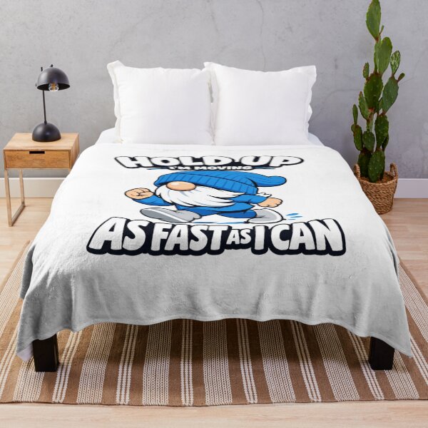 Artikelvorschau, Moment mal, ich bewege mich so schnell ich kann – Lustiges Gnome-Design entworfen und verkauft von PutagaShop.