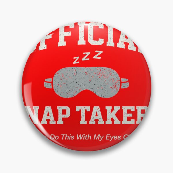 Item preview, Official Nap Taker Sleep Mask designed and sold by SandiCreative.