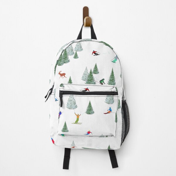 Item preview, Skiers Downhill Skiing designed and sold by Lily Rose Doodle.