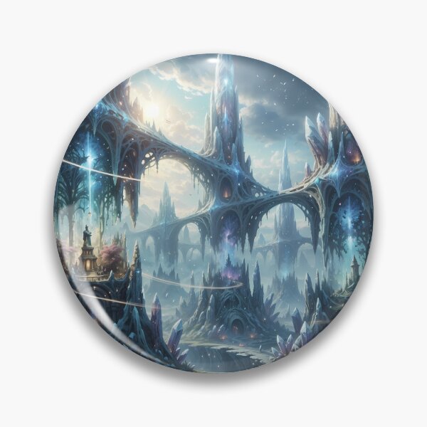 Item preview, The Crystal Passage — A Luminous World Between Realms designed and sold by KYOFRAME.