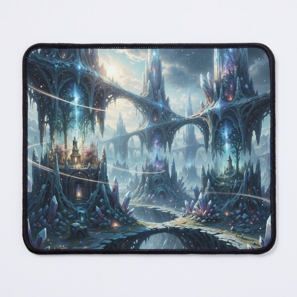 Item preview, The Crystal Passage — A Luminous World Between Realms designed and sold by KYOFRAME.