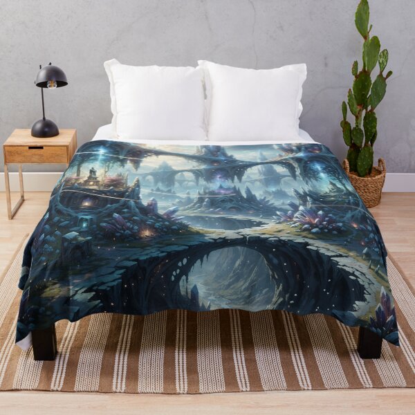 Item preview, The Crystal Passage — A Luminous World Between Realms designed and sold by KYOFRAME.