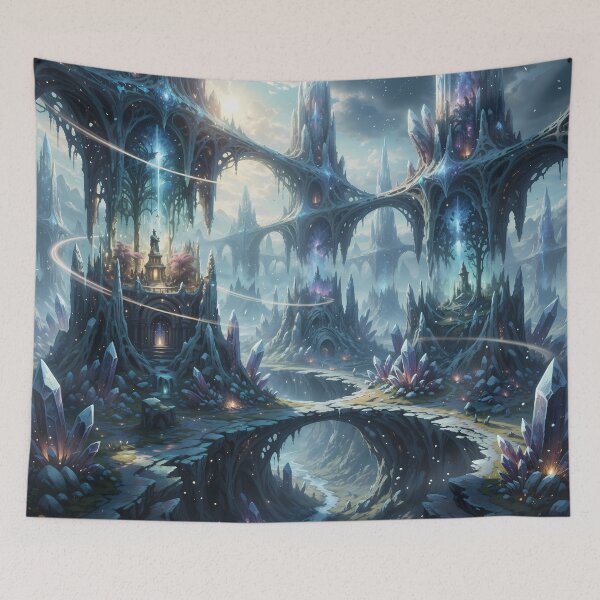 Item preview, The Crystal Passage — A Luminous World Between Realms designed and sold by KYOFRAME.