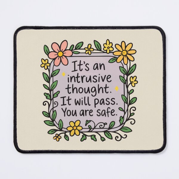 Item preview, It's an intrusive thought it will pass you are safe designed and sold by BrownHorse90s.